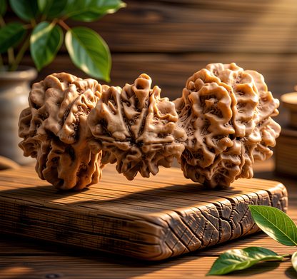 Trijuti 21 Mukhi  Rudraksha